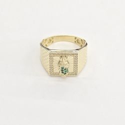 10kt Real Gold Mens Ring 