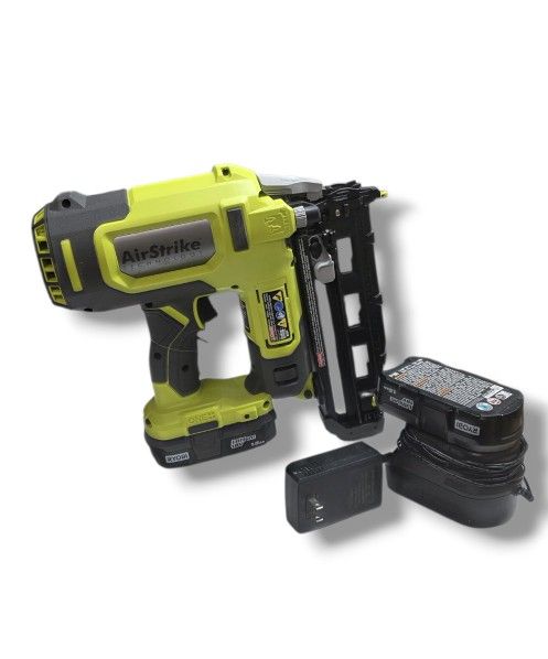 Ryobi ONE PLUS 18V FINISH NAILER 2 BATTERIES