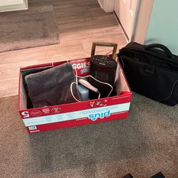 Computer Bag And Misc Items