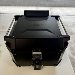 Triumph Tiger 1200 Top Box (11 Gallon) with Backrest and Inner Bag