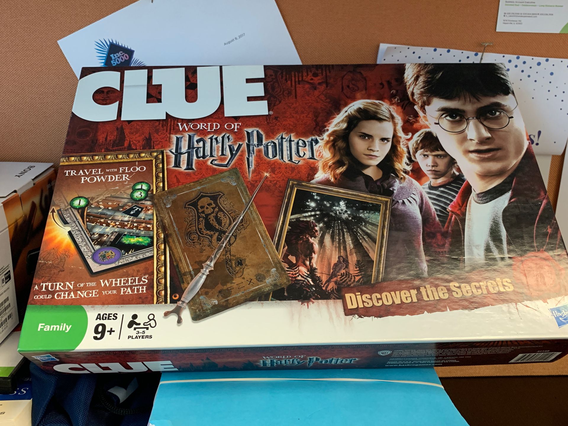 Harry Potter Clue board game (Like New)
