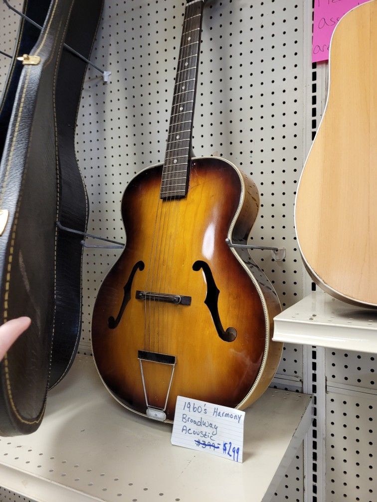 1960s Broadway Acoustic Guitar 