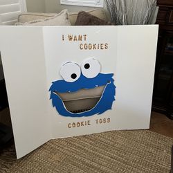 Cookie Monster Toss Game 