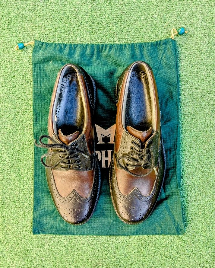 Mephisto Multi Grip Wingtip GTX Waterproof Golf Cleats/Shoes  display picture 2