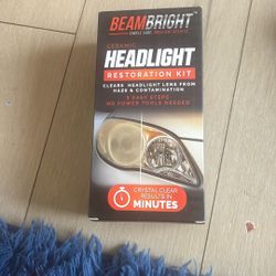 Headlight Restoration Kit