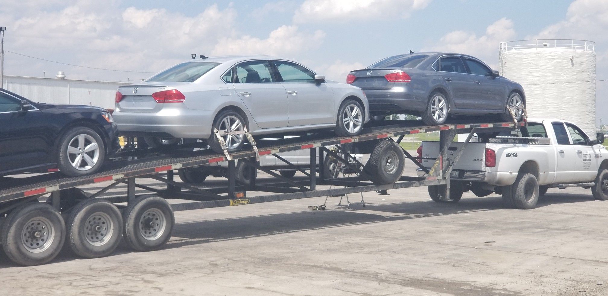 2009 Kaufman 3 car hauler