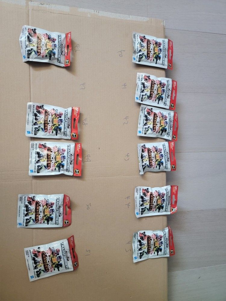 12x Transformers Kreons Kreo Collection 1 Series 1