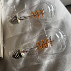 MOES Smart ST64 Edison LED Light Bulbs, Color Changing WiFi ST21 Smart Bulbs, 2700K-6500K CW& RGB Di