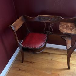 Duncan Phyfe Antique Telephone Table