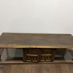 Solid Wood Coffee Table 