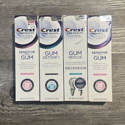 Crest ProHealth Toothpaste 4.8 Oz $6 Each
