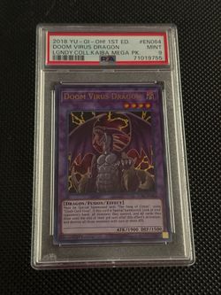 Yugioh psa doom virus dragon