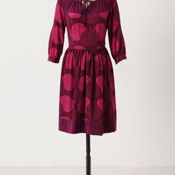 Anthropologie Bouquet Toss Dress Sizes 0, 2, 4, 6, 8 Floral Silk Tunic NEW