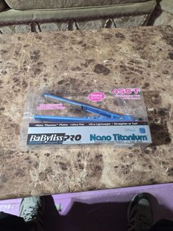 Babyliss Pro Nano Titanium. New ultra smooth.  BUY1GET1 FREE.