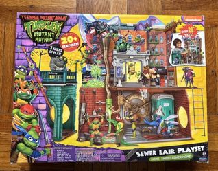 Teenage Mutant Ninja Turtles: Mutant Mayhem Sewer Lair Playset by Playmates Toys