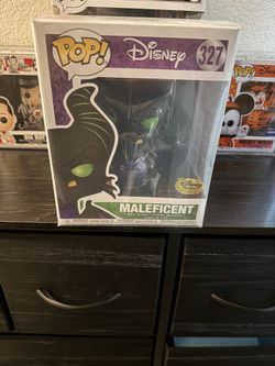 Maleficent Dragon Funko pops Disney treasures
