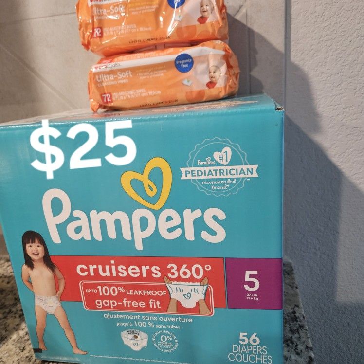 Pampers and Wipes!!