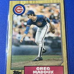 1987 topps traded Greg Maddox #70t