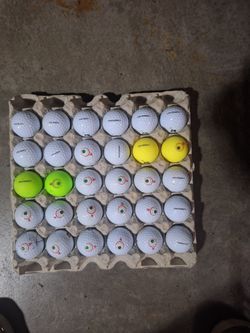 Golf Balls For Sale In Good Condition Like New No Water Balls No Scratches Prices  $1