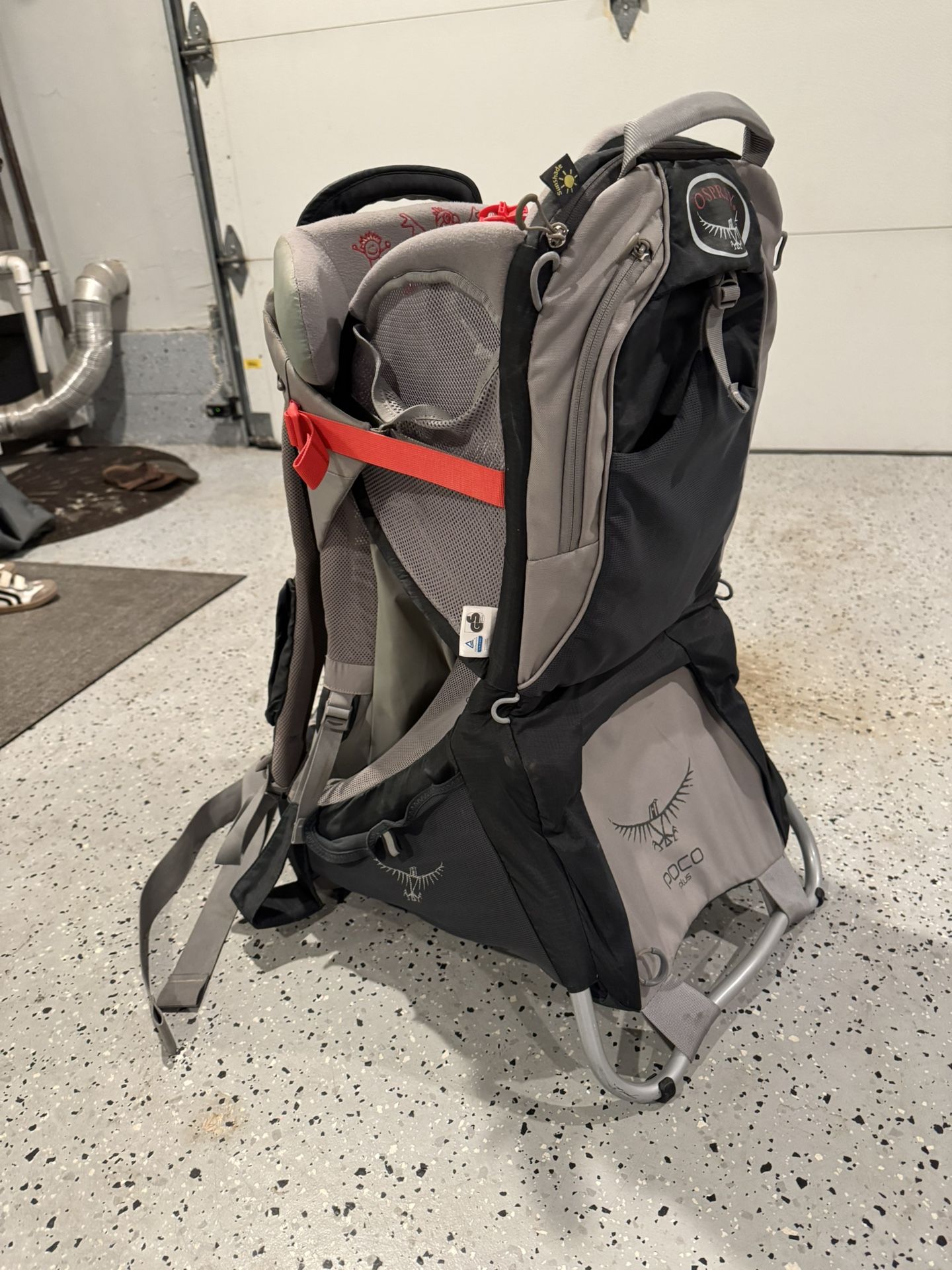 Osprey Poco Plus Child Carrier/Hiking Backpack