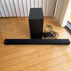 Samsung Soundbar And Subwoofer 