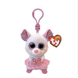 Ty Beanie boos Nina ballerina mouse clip 
