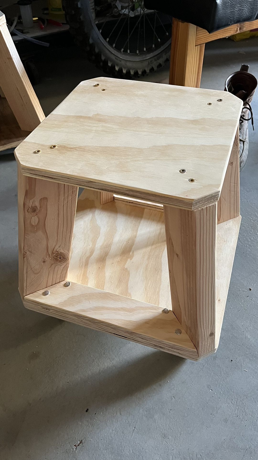 Custom Dirt Bike Stand with Wheels