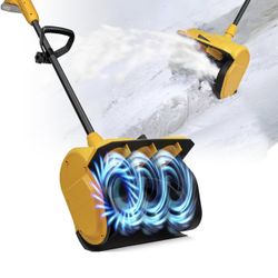 Cordless Snow Shovel Compatible with Dewalt 20V Max Battery, 11" Brushless