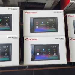 Product details

BRAND NEW


PIONEER DMH-A245BT


Double DIN Car In-Dash Bluetooth Digital Multimedia Receiver with 6.2-Inch Touchscreen

