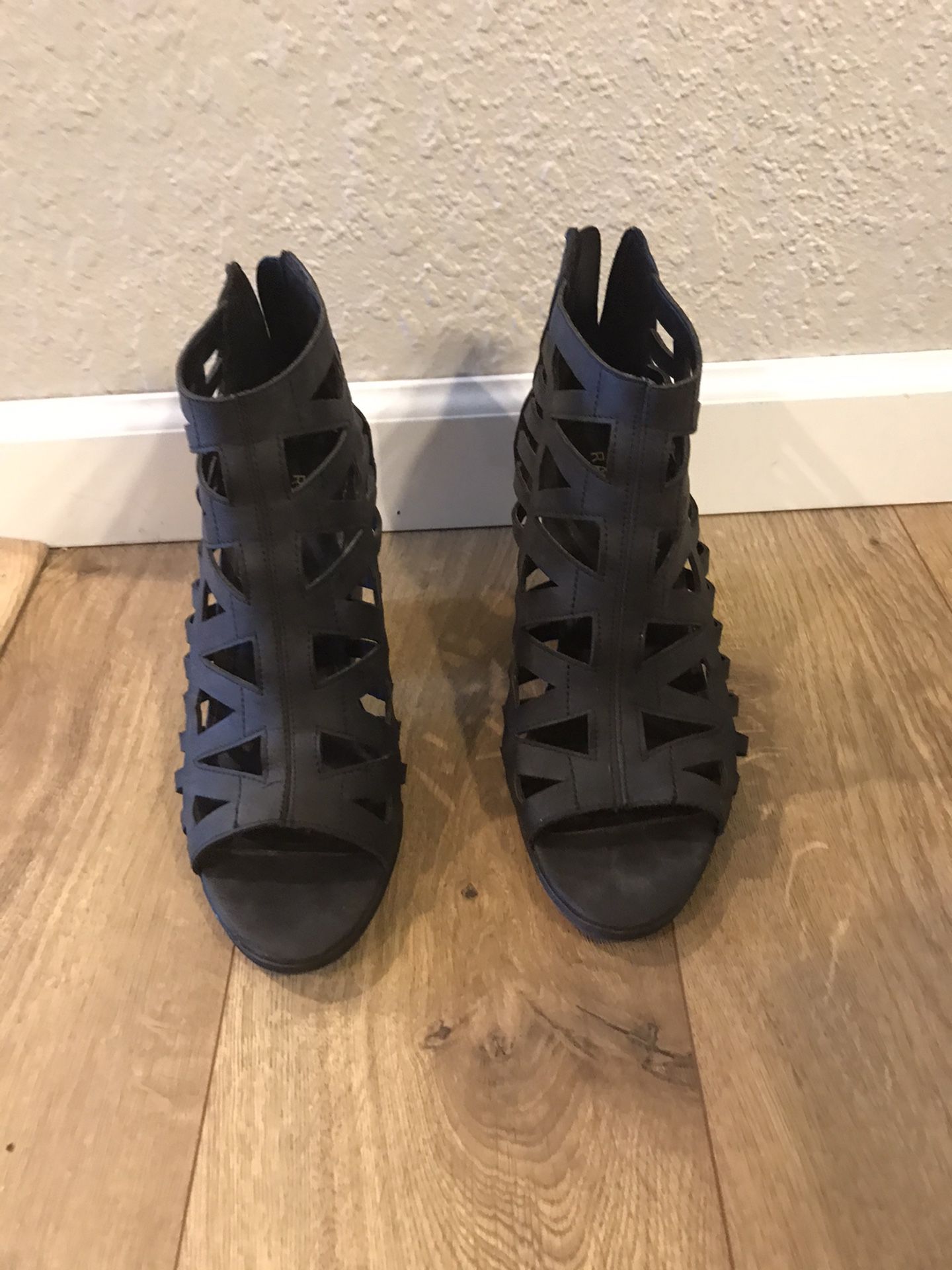 Rampage Heeled Sandals size 7.5