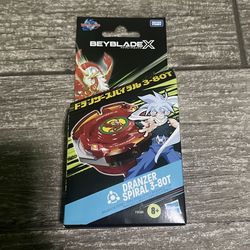 Beyblade X Dranzer Spiral 3-80T New