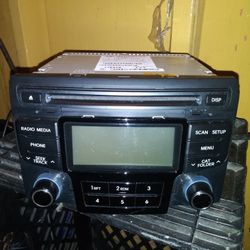 Radio/cd For Hyundai Sonata 2012