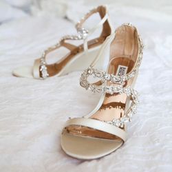 Badgley Mischka Wedding Heels