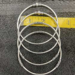 Sterling Silver Bangles 