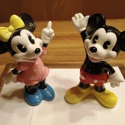 Vintage 1970s Mickey & Minnie Mouse
