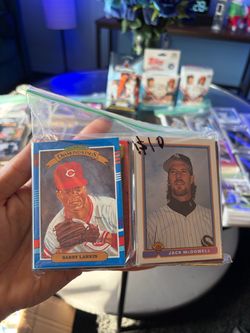 Vintage Baseball Card Lot in Bag