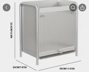Modern Acrylic Makeup Organizer Box - Brand New