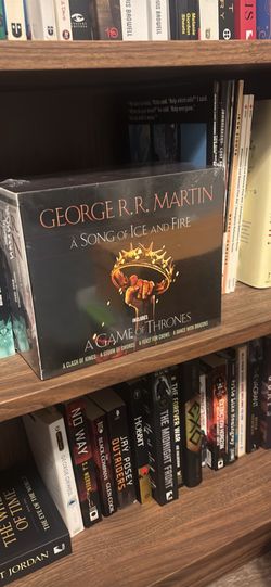 A game of thrones book factory sealed box set