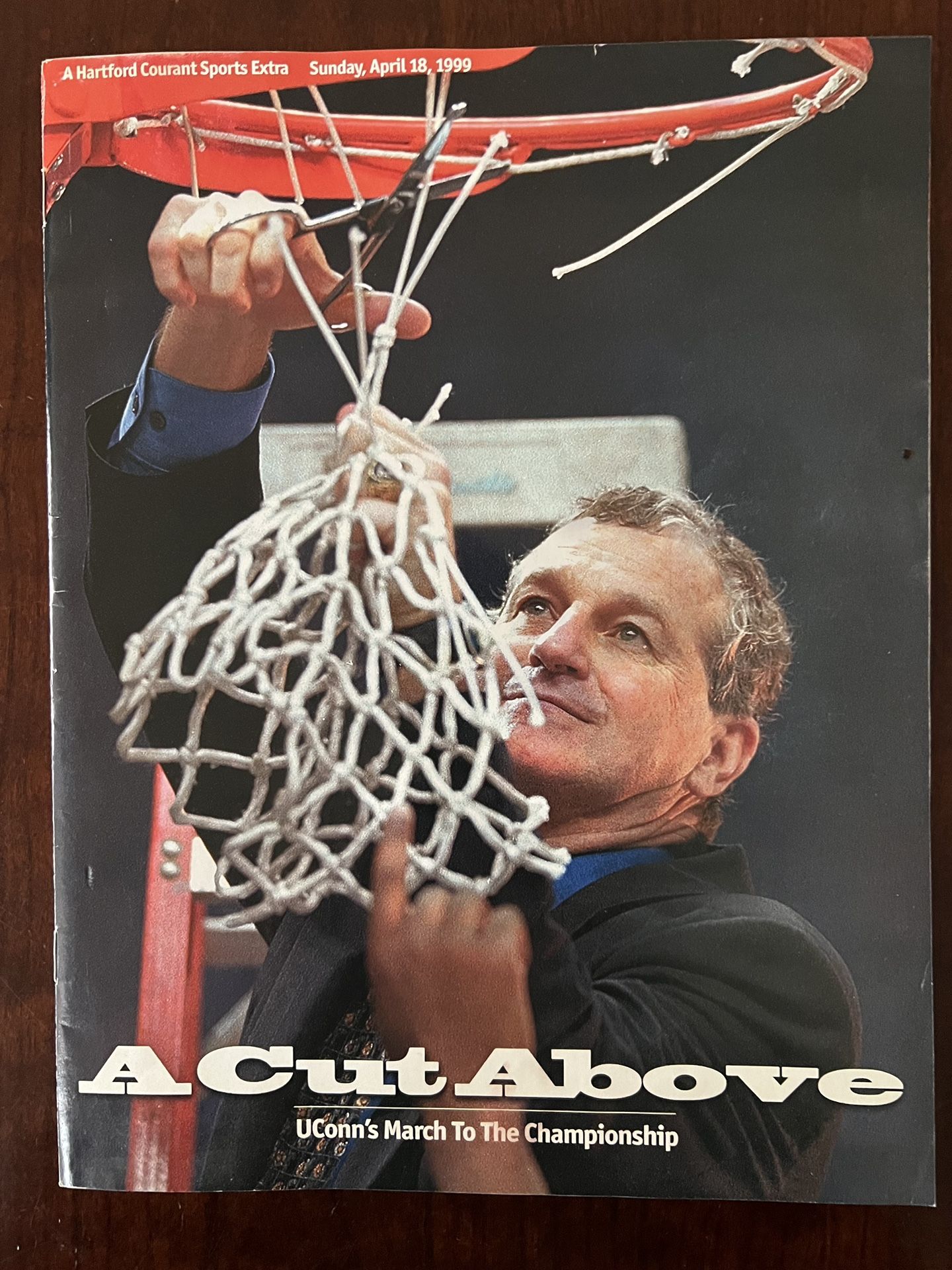 UConn Huskies “A Cut Above” Hartford Courant Sports Extra 1999