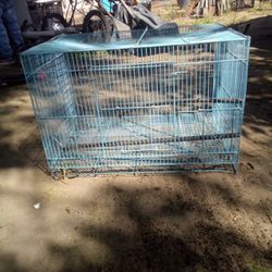 Bby Blue Bird Cage 