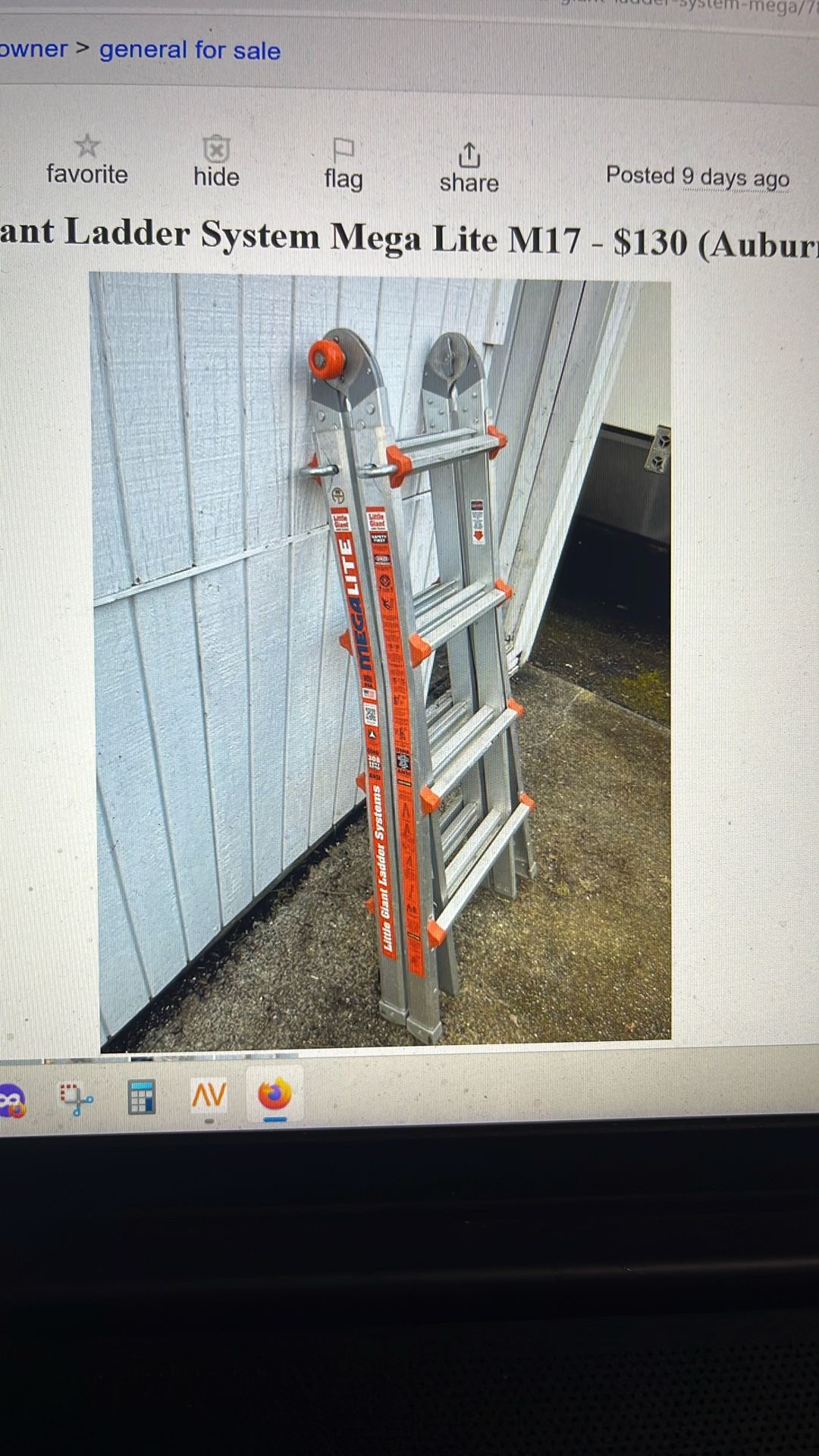 Little Giant Ladder System Mega Lite M17