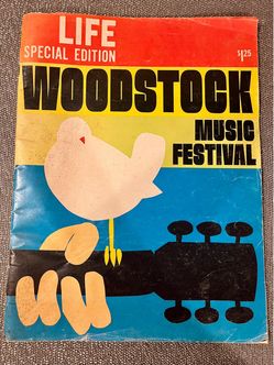 1969 Life Special Edition Woodstock Music Festival Magazine