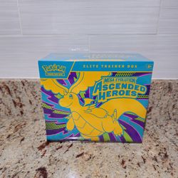 Pokémon Trading Card Game: Mega Evolution Ascended Heroes Elite Trainer Box