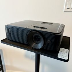 Optoma Projector w/ stand