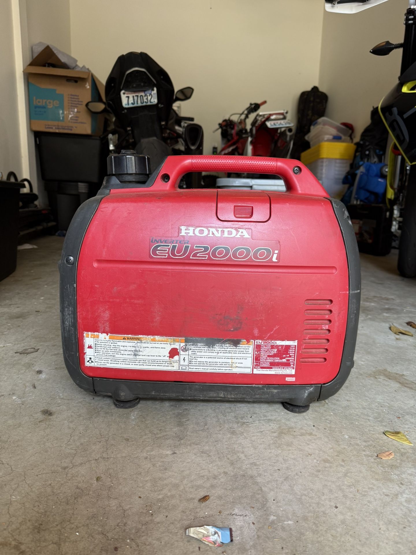 Honda EU 2000 Generator