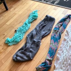 4 Wrap Around Scarves