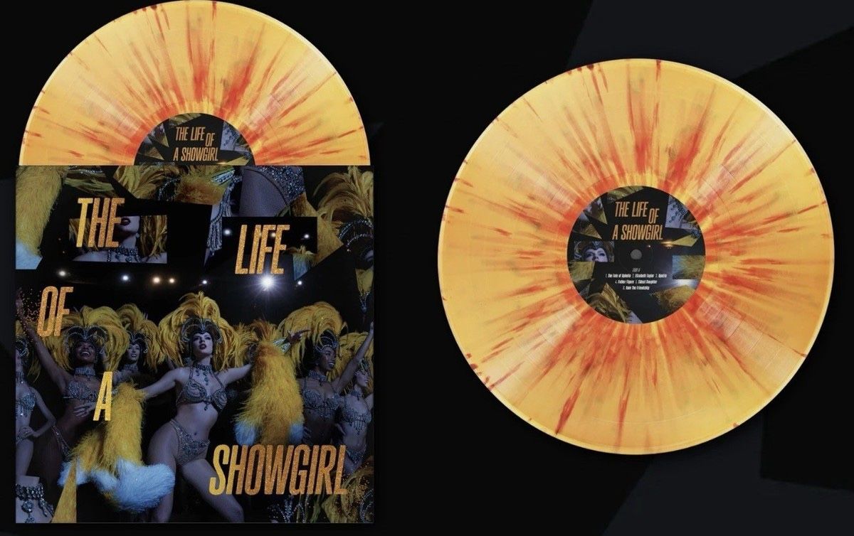 PRESALE - Taylor Swift The Life of a Showgirl: Baby, That’s Show Business Edition (Lovely Bouquet Golden Vinyl)