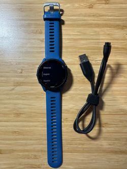 Garmin Forerunner 255 - Tidal Blue (46 Mm) - Like New