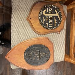 Navy Command Ship Plaques 