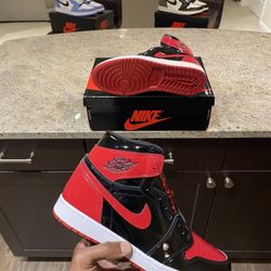 Jordan 1 Patent Bred Size 10